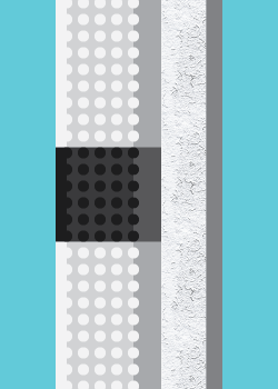 Printing on the thermal coating activates colorless leuco dyes via heat.